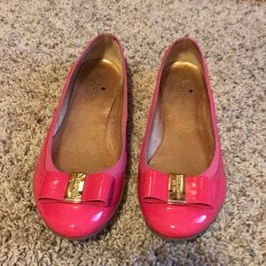 Kate Spade Hot Pink Flats